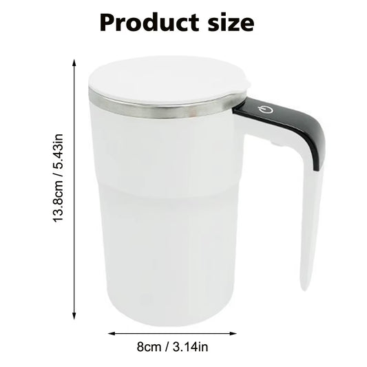2025 New Automatic Stirring Cup Rechargeable Electric Protein Powder Blender Self Mixing Coffee Mug Waterproof Magnetic Mugs